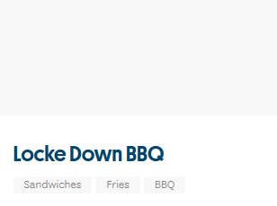 Locke Down BBQ Food Truck